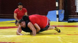 Milli güreşçiler olimpiyatlar için Bolu'da enerji depoladı
