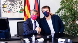 Sertaç Şanlı resmen Barcelona'da