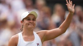 Wimbledon'ın kadınlardaki ilk finalisti Barty