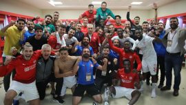 Avrupa Konferans Ligi'nde tur atlayan Sivasspor'da yüzler gülüyor