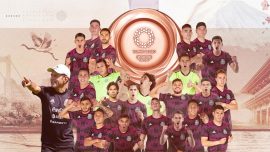 Erkek futbolunda bronz madalya Meksika'nın