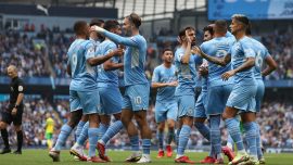 Manchester City, Norwich City'yi 5 golle geçti