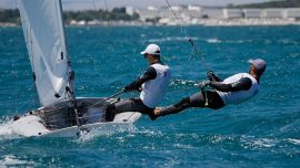 Tokyo 2020'de yelken yarışları ertelendi