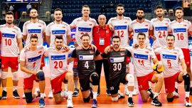 A Milli Erkek Voleybol Takımı İspanya karşısında