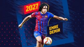 Barcelona'ya Türk yetenek: Emre Demir İtalya'da manşetlerde