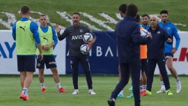 Fenerbahçe Teknik Direktörü Vitor Pereira hücuma odaklandı
