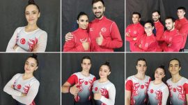 Milli cimnastikçiler İtalya'da üç final hakkı daha kazandı