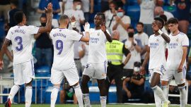 Real Madrid Bernabeu'ya farklı galibiyetle döndü