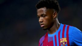 Barcelona 1 milyar euroluk bonservisle Ansu Fati'nin sözleşmesini yeniledi