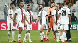Beşiktaş Avrupa'da kötü günler geçiriyor