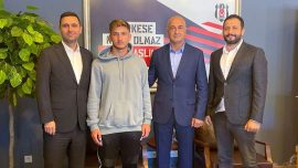 Beşiktaş Semih Kılıçsoy ile profesyonel sözleşme imzaladı