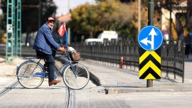 Konya'da 7'den 70'e herkes pedal çeviriyor