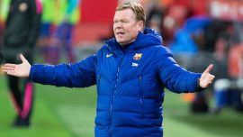 Ronald Koeman Barcelona'da zor günler geçiriyor