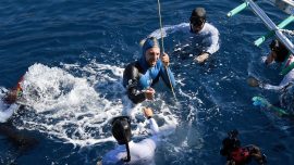 Serbest Dalış Outdoor Dünya Şampiyonası'nda dünya rekoru