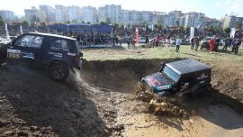 Trabzon'da off-road heyecanı yaşandı