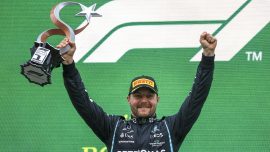 Valtteri Bottas İstanbul'da ilk kez kazandı