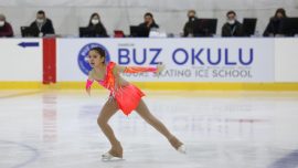 Artistik Buz Pateni Türkiye Şampiyonası Samsun'da