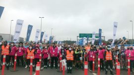 Derslerini İstanbul Maratonu'nda işlediler