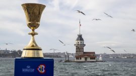 FIBA Basketbol Dünya Kupası İstanbul'da sergilendi