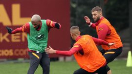 Galatasaray'da derbi hazırlıkları sürüyor