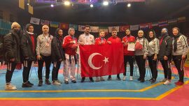 İşitme engelli milli sporcular İran'da 5 madalya kazandı