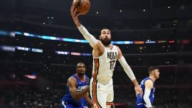 NBA oyuncusu Jonas Valanciunas'ın kariyer rekorunu kırdı