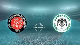 Fatih Karagümrük'ün konuğu Konyaspor