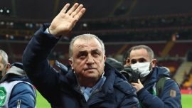 Galatasaray'da cezası biten Fatih Terim geri döndü