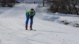 Kayaklı Koşu Uluslararası FIS Yarışması Erzurum'da başladı