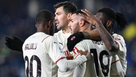 Milan'dan deplasmanda 4 gollü galibiyet