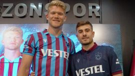 Trabzonspor'da Dorukhan ve Cornelius 61 biner fidan bağışı yaptı
