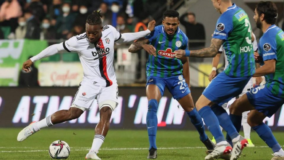 Beşiktaş Rize’yi geçemedi