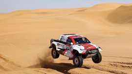 Dakar Rallisi'nde dokuzuncu etap geçildi