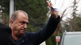 Fatih Terim Florya'ya veda etti