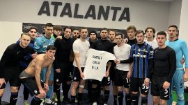 Merih ve Atalanta Ahmet Çalık'ı andı