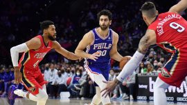 NBA'de Furkanlı Philadelphia 76ers Lakers'ı rahat yendi