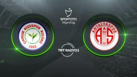 Rizespor Antalyaspor'u ağırlayacak