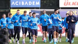 Fenerbahçe'de Slavia Prag maçı hazırlıkları tamamlandı