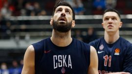 Gürcü basketbolcu Shengelia'dan Rusya'yı protesto