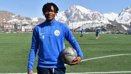 Hakkarigücü'nde üçüncü Afrikalı futbolcu