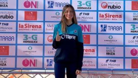 Milli atlet Emine Hatun'dan Valencia'da en iyi derece