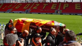A Milli Futbol Takımı'nın eski oyuncularından Fevzi Zemzem toprağa verildi