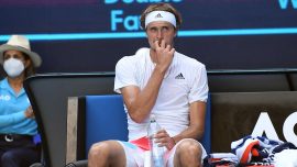 Alman tenisçi Alexander Zverev'e ertelemeli men cezası