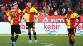 Göztepe küme düşme hattında kurtulamadı