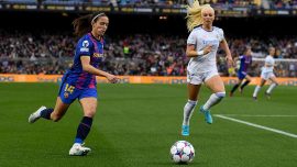Kadınlar El Clasico maçında seyirci rekoru kırıldı