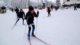 Kayak sezonu uzayan Ilgaz Dağı'nda sporcular mutlu