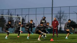 Trabzonspor, Beşiktaş maçı hazırlıklarına başladı