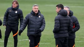 Galatasaray'da derbi hazırlıkları