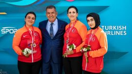 Makaralı Yay Kadın Milli Takımı’ndan gümüş madalya