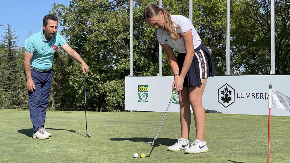 Deniz Sapmaz Türkiye’nin adını golfte dünyaya duyurmak istiyor